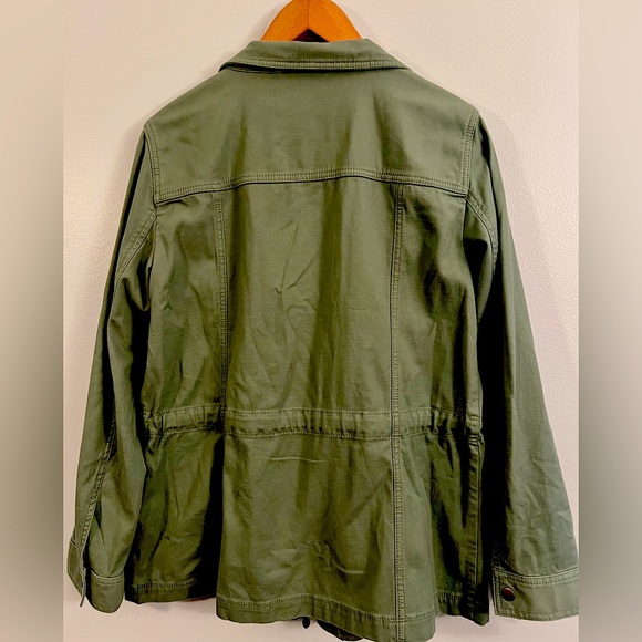 Talbots Women’s Green Utility Jacket – Size M – NWT - Picture 7 of 8